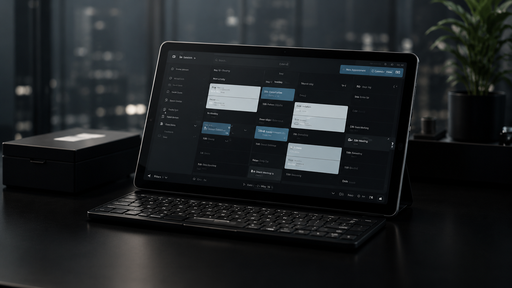 Scheduling dashboard