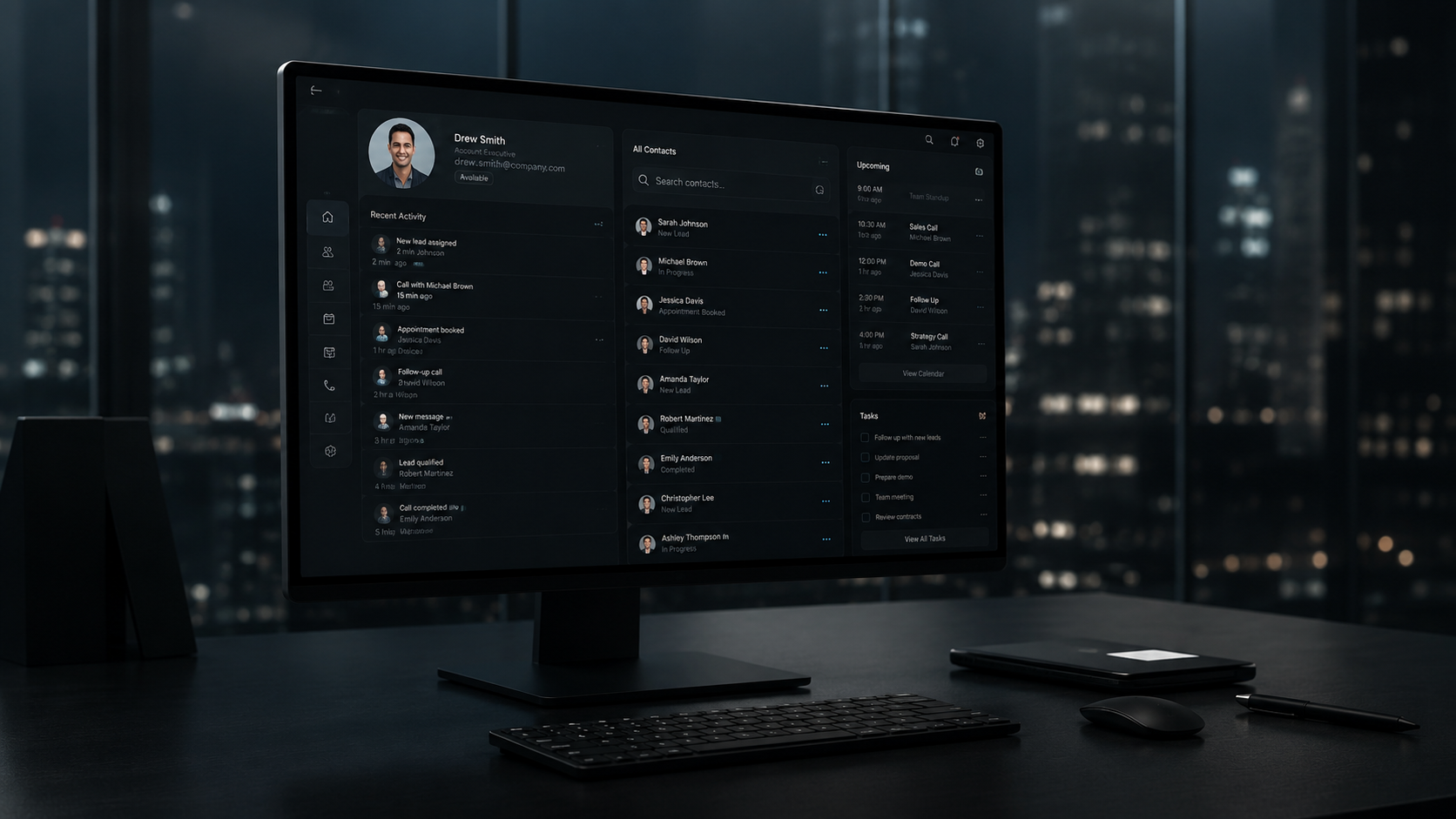 Lead capture CRM